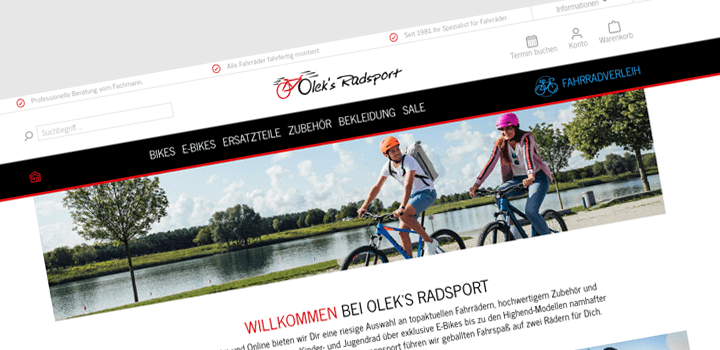 Online shop by Olek's Radsport